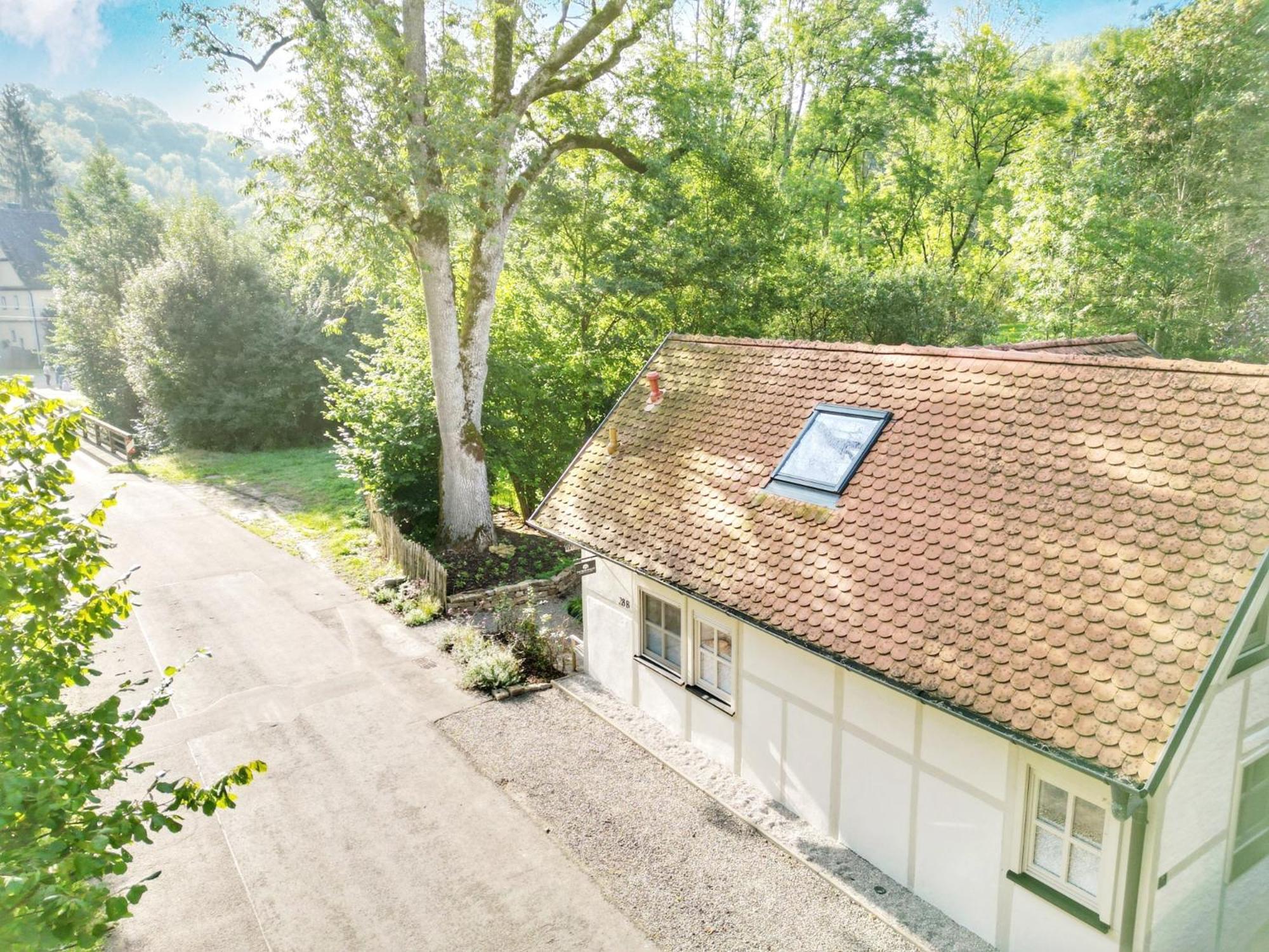 Tauberchalet I Whirlpool, Sauna, Natur & Detoxvibes I Privates Boutiquechalet Fuer Bis 6 Personen Rothenburg ob der Tauber Exterior photo