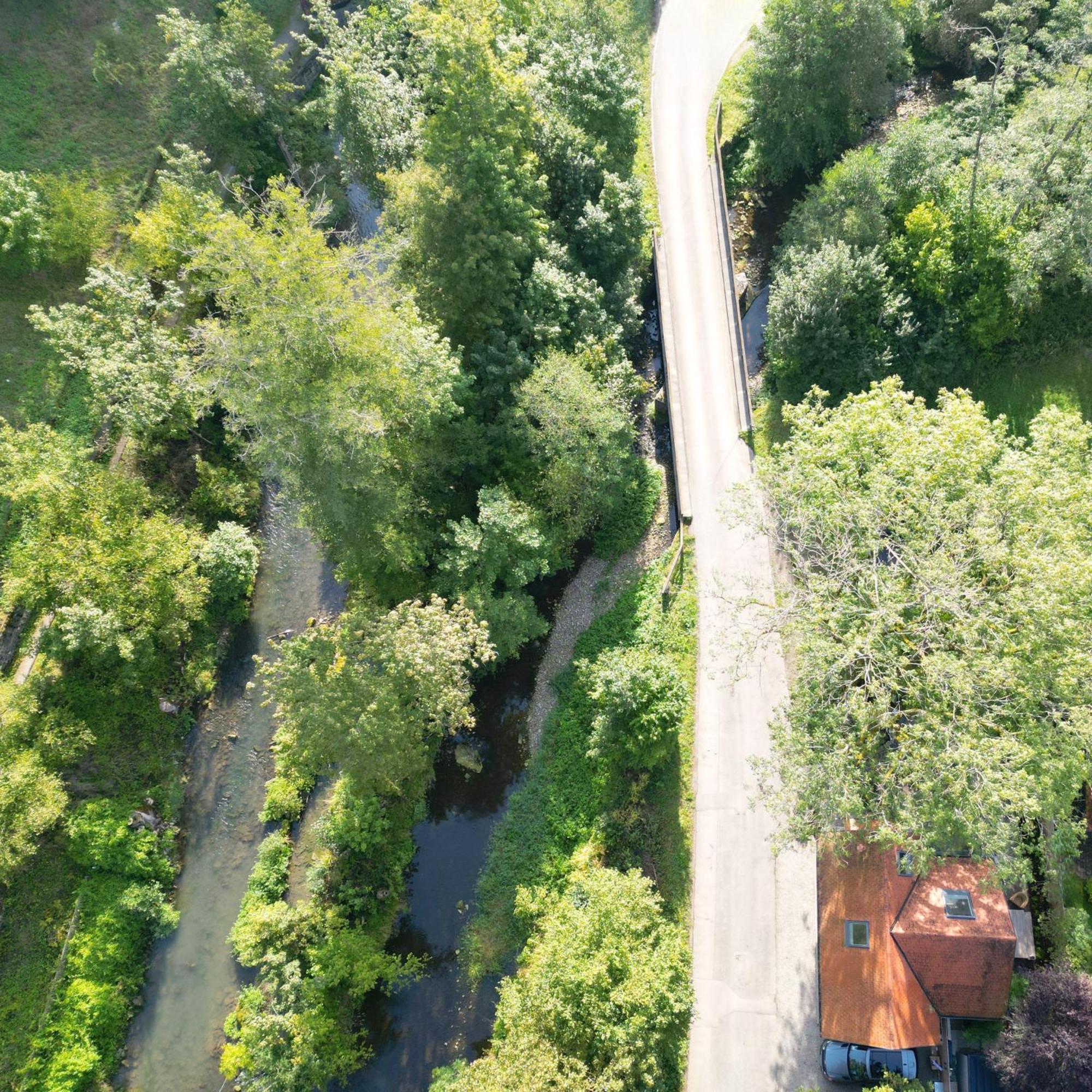 Tauberchalet I Private Spa, Garten Und Kaeltekick I 10Min Walk To Historic Old Town Rothenburg ob der Tauber Exterior photo